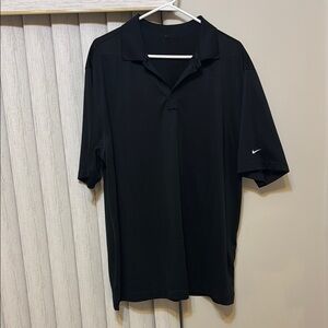 Nike Men's Black Polo Shirt
